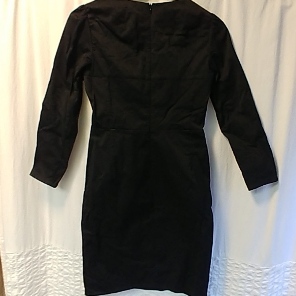 Zac Posen black floral dress size 4 - Picture 8 of 8
